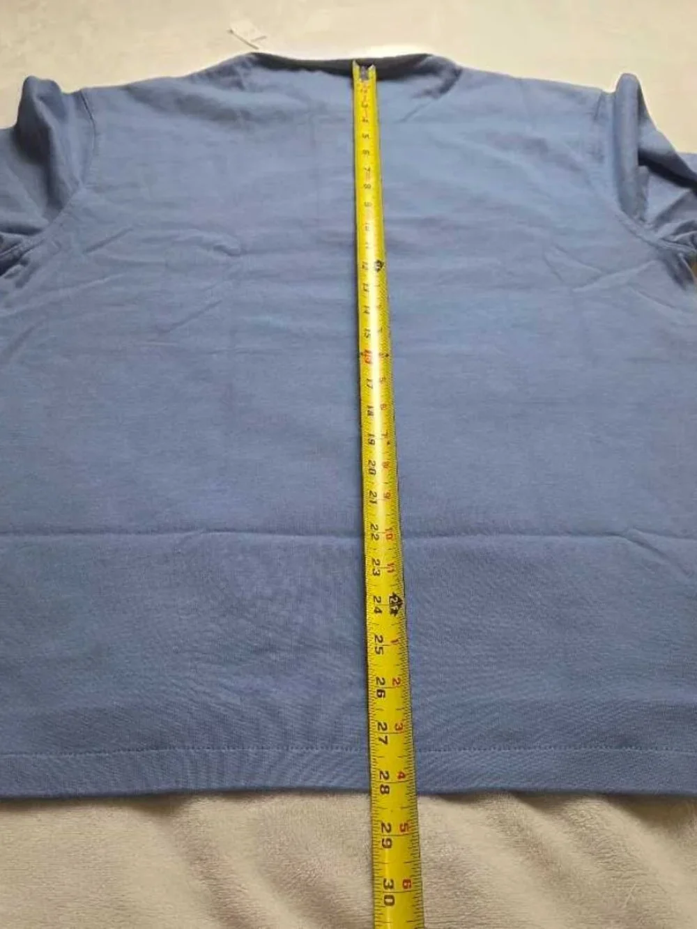 New M J.Crew rugby shirt with striped oxford collar blue longsleve polo